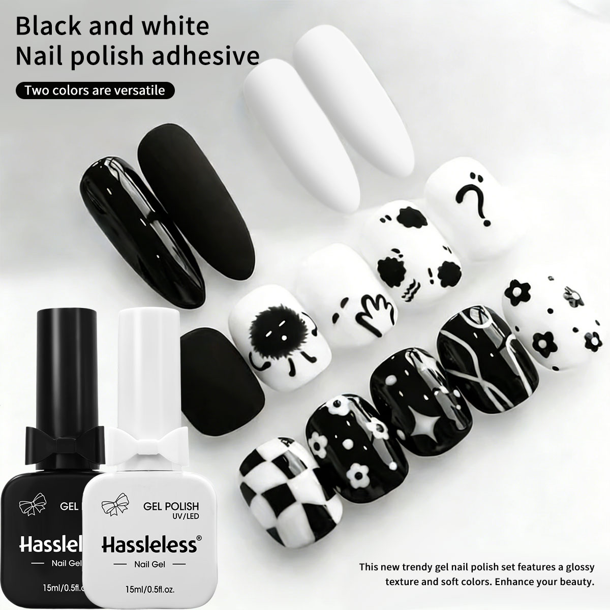 Gel Refill Pack - Juego de 2 esmaltes de uñas