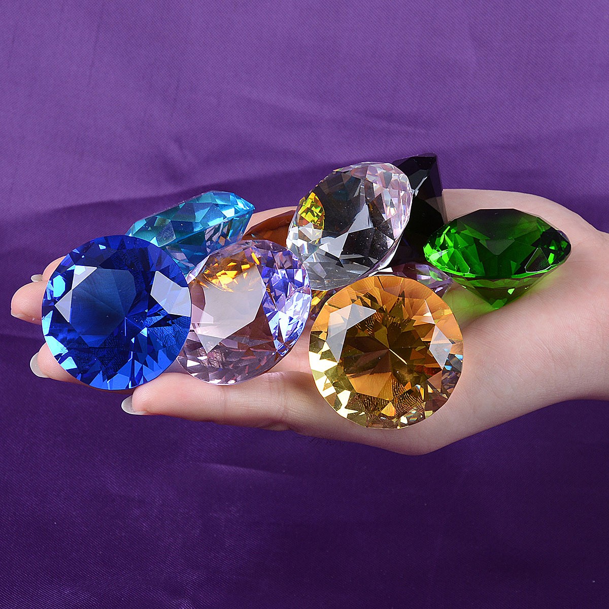 Paper Weight Crystal - Pisapapeles decorativo en forma de diamante