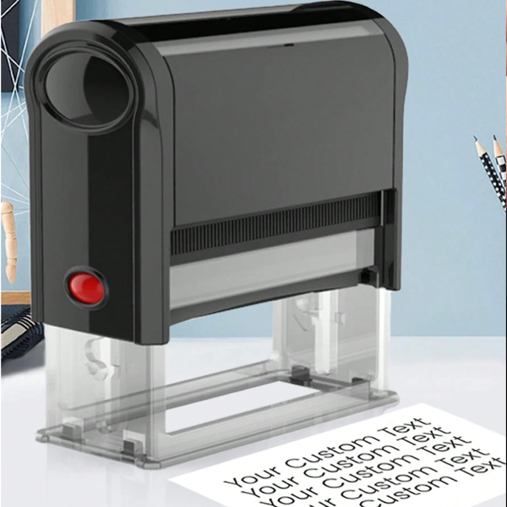 Sello autoentintable con LOGO  - Rubber Date Stamp reseña y precio